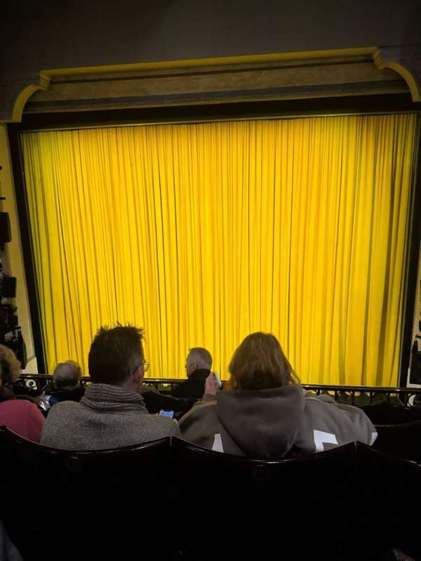 Fortune Theatre, block: Dress circle, row: E, seat: 11