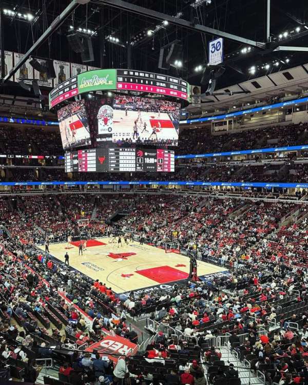 United Center, block: 229, row: 3, seat: 10