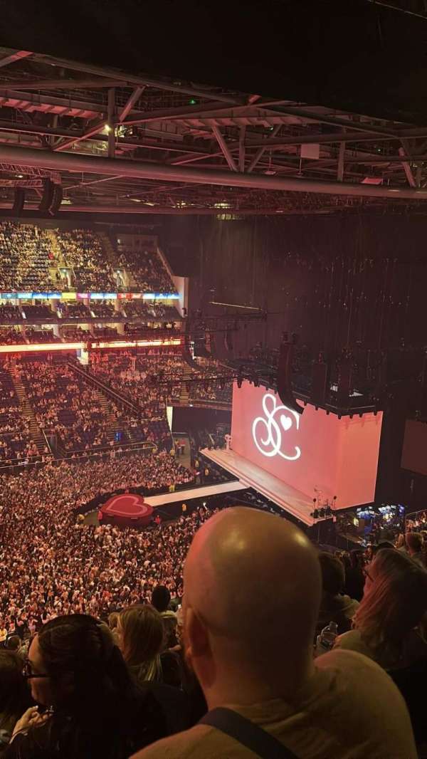 The O2, London, block: 419, row: N, seat: 409
