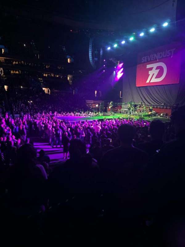 TD Garden, block: 1, row: 10, seat: 5