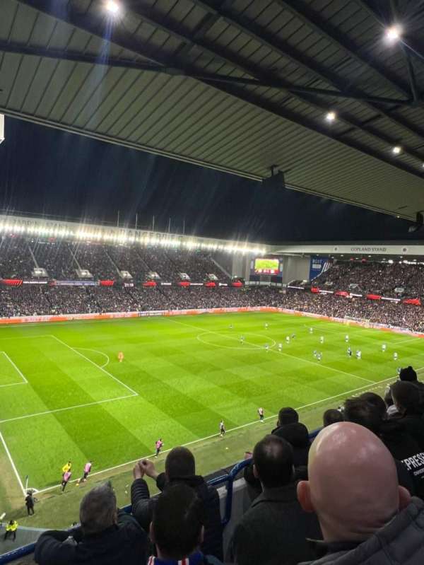 Ibrox Stadium, block: Cd7, row: D, seat: 291