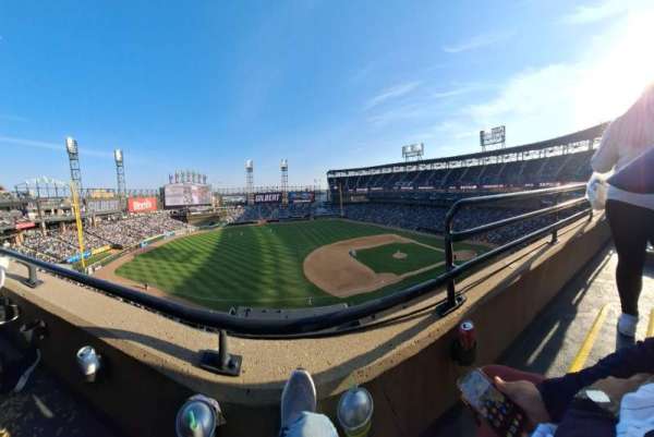 Rate Field, block: 544, row: 1, seat: 1-2