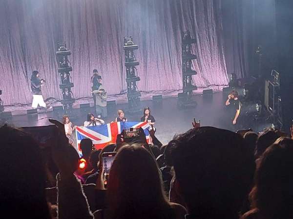 indigo at the O2, block: Balc 2, row: L, seat: 50