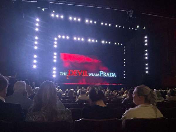 Dominion Theatre, block: Stalls, row: R, seat: 38