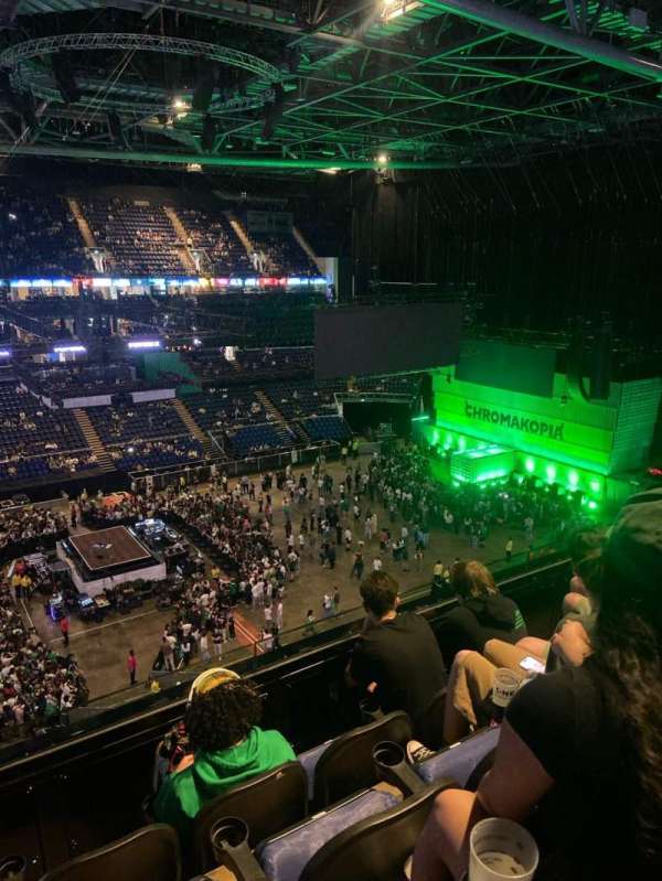 The O2, London, block: 418, row: D, seat: 888