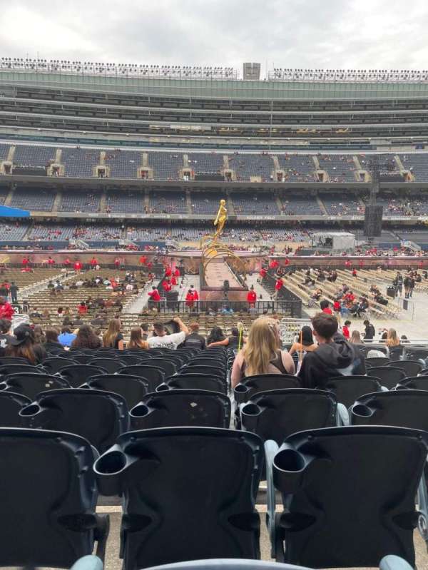 Soldier Field, block: 140, row: 15, seat: 14