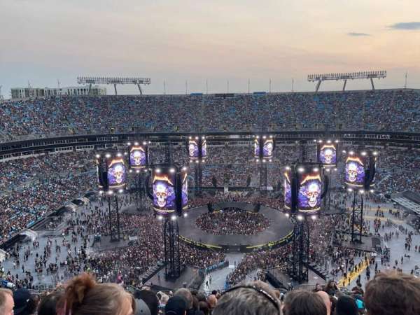 Bank of America Stadium, block: 515, row: 21, seat: 8