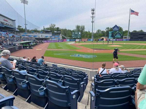 LMCU Ballpark, block: 115, row: 7, seat: 9