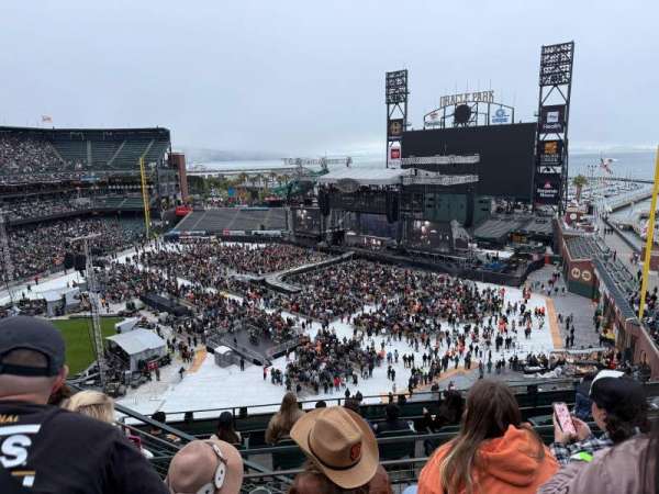 Oracle Park, block: VR304, row: 3, seat: 22