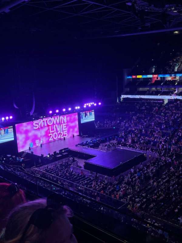 The O2, London, block: 405, row: B, seat: 556