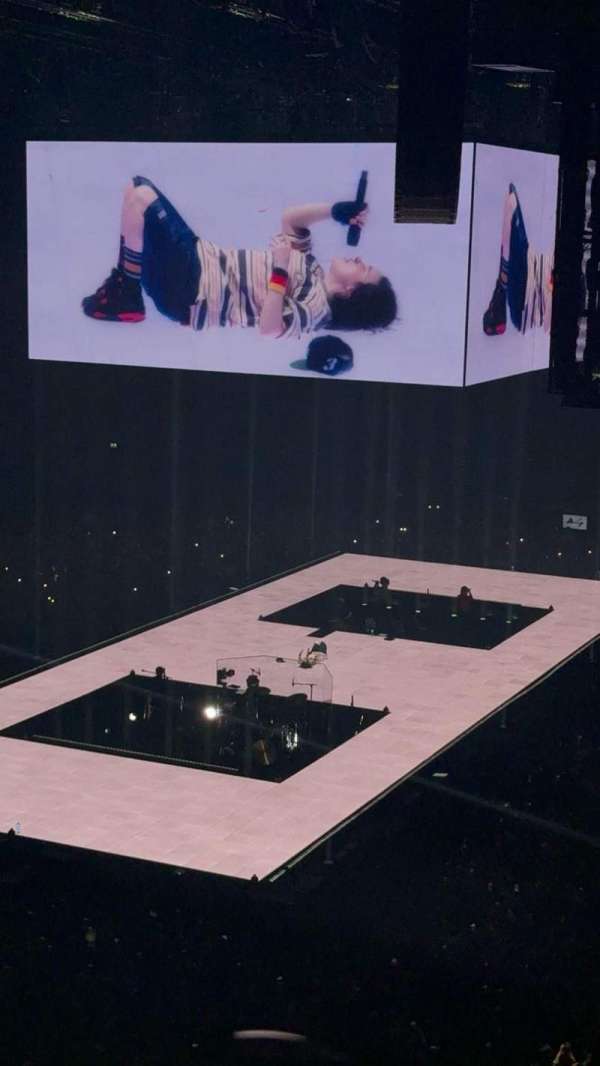 OVO Hydro, block: 231, row: J, seat: 256