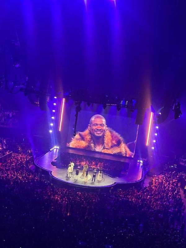The O2, London, block: 412, row: A, seat: 736