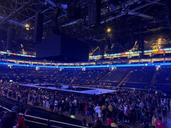 The O2, London, block: 113, row: L, seat: 395