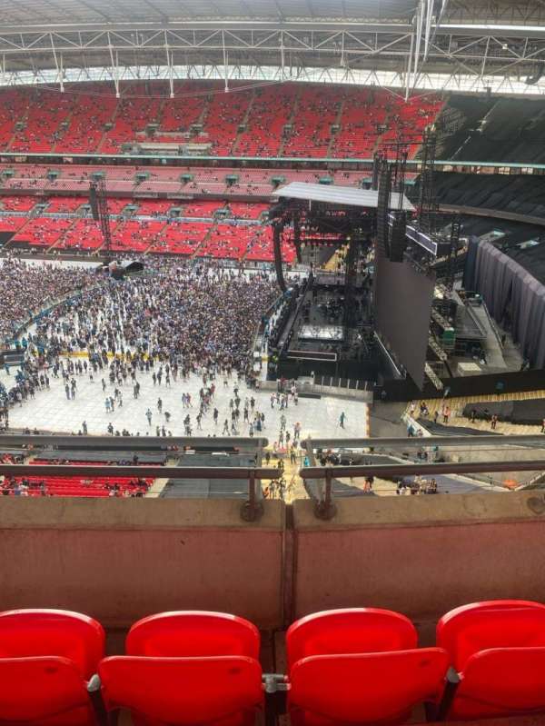 Wembley Stadium, block: 548, row: 3, seat: 264
