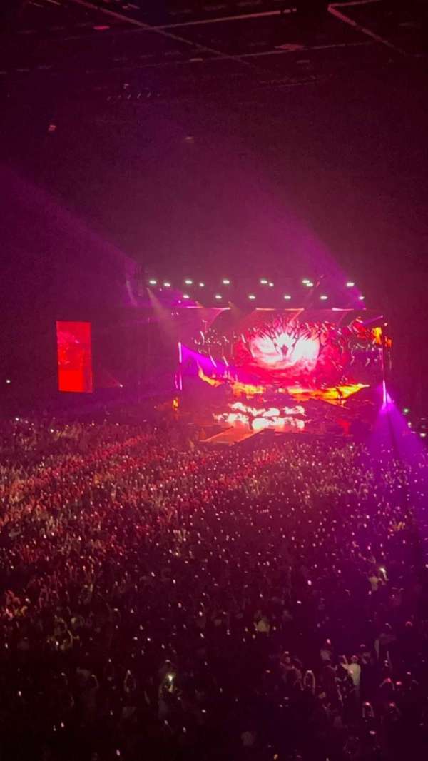 Co-op Live, block: 314, row: 4, seat: 1