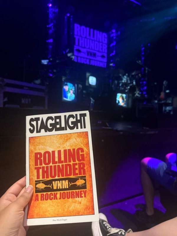 New World Stages - Stage 3, block: Orchestra C, row: B, seat: 102