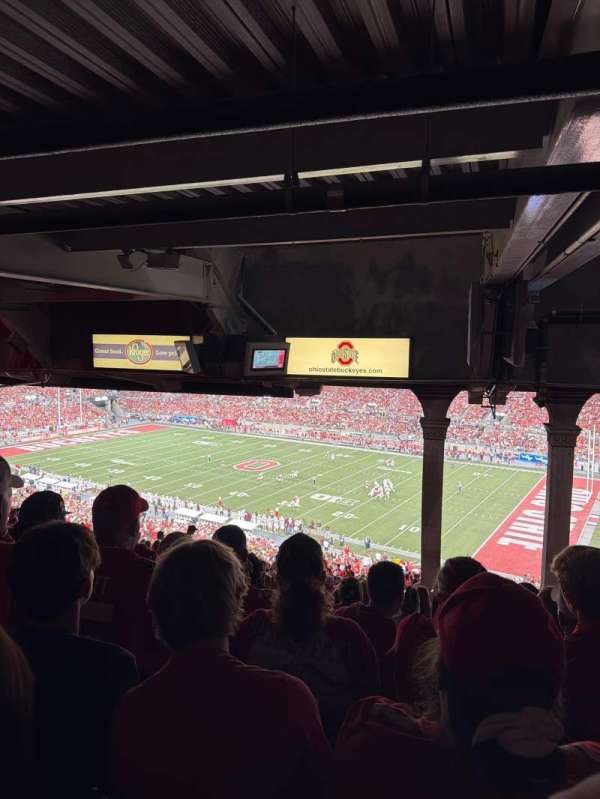 Ohio Stadium, block: 12B, row: 16, seat: 30