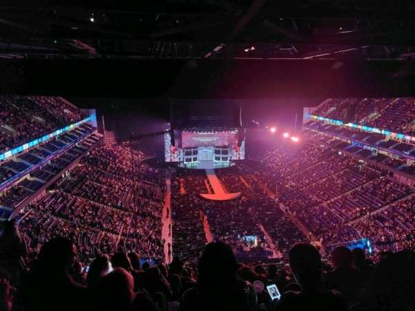 The O2, London, block: 411, row: U, seat: 695