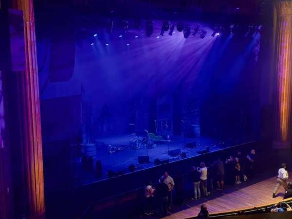 The Wiltern, block: Loge L, row: BB, seat: 19