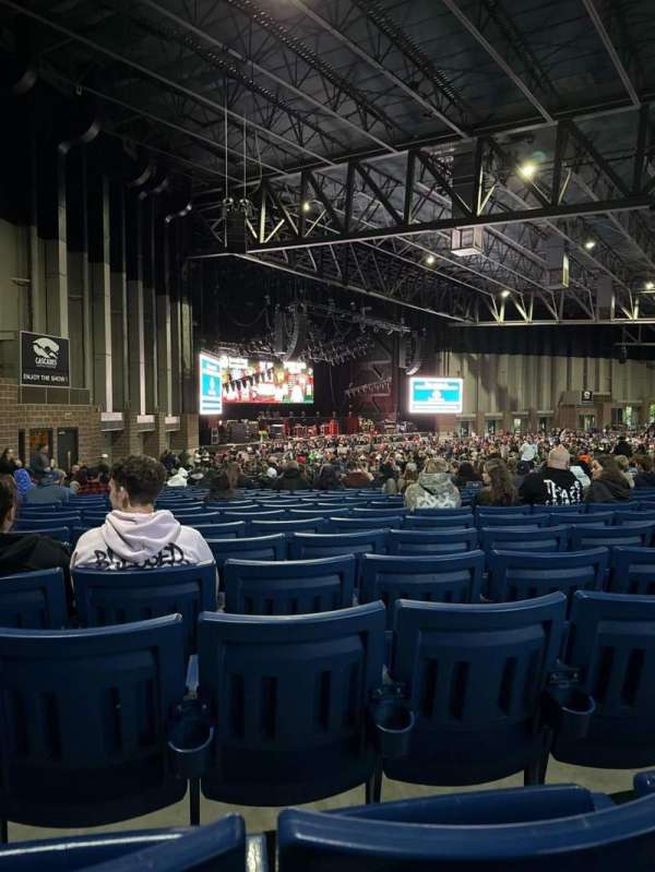 Cascades Amphitheater, block: 270, row: R, seat: 24