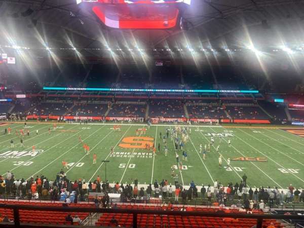 JMA Wireless Dome, block: 336, row: C, seat: 19