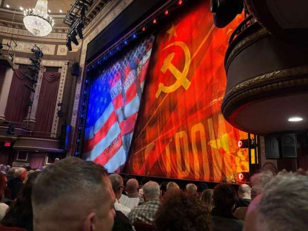 Imperial Theatre, block: Orchestra R, row: F, seat: 20