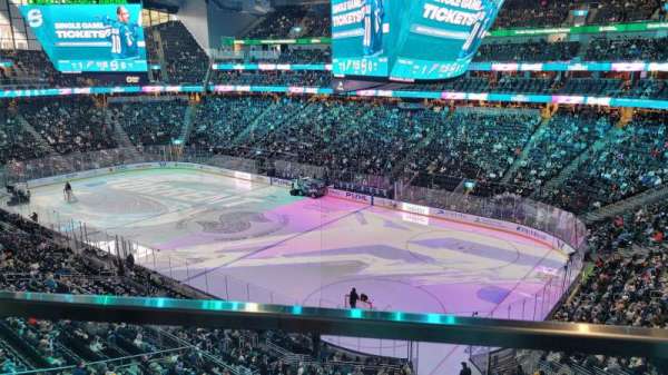 Climate Pledge Arena, block: 111, row: 1, seat: 4