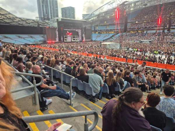 Accor Stadium, block: 111, row: 29, seat: 4