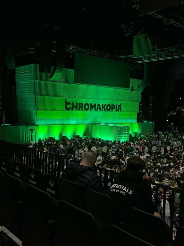 Co-op Live, block: 104, row: 17, seat: 72