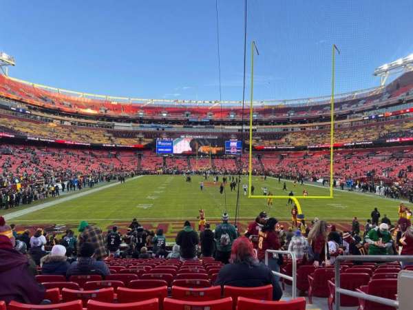 Northwest Stadium, block: 112, row: 17, seat: 2