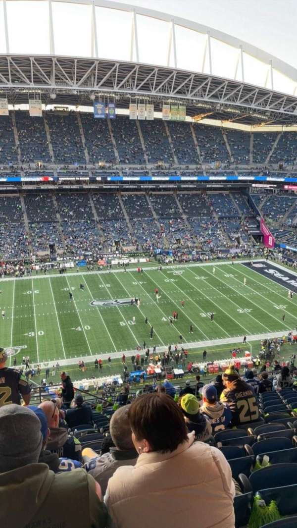 Lumen Field, block: 310, row: U, seat: 21