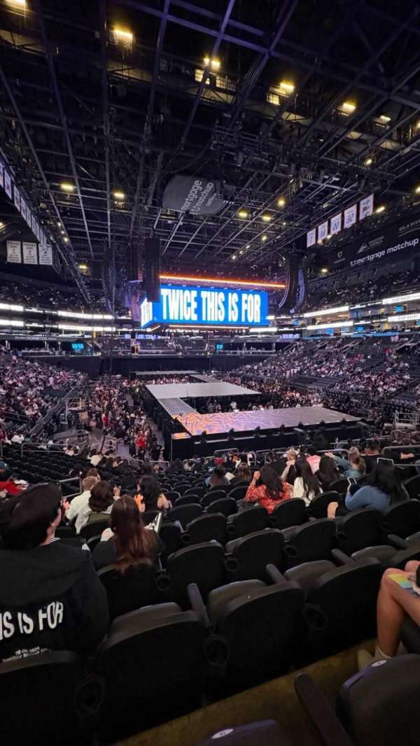 Mortgage Matchup Center, block: 109, row: 21, seat: 11