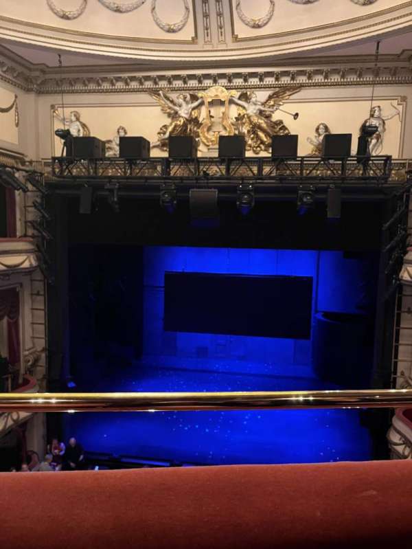 Noël Coward Theatre, block: Grand Circle, row: A, seat: 10