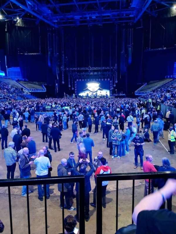 The O2, London, block: 108, row: j, seat: 226