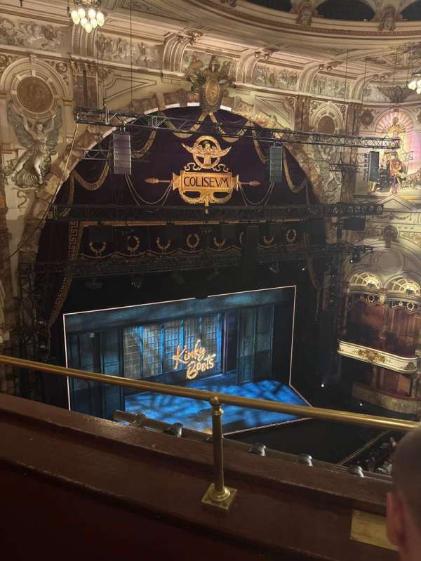 London Coliseum, block: Balcony, row: B, seat: 45