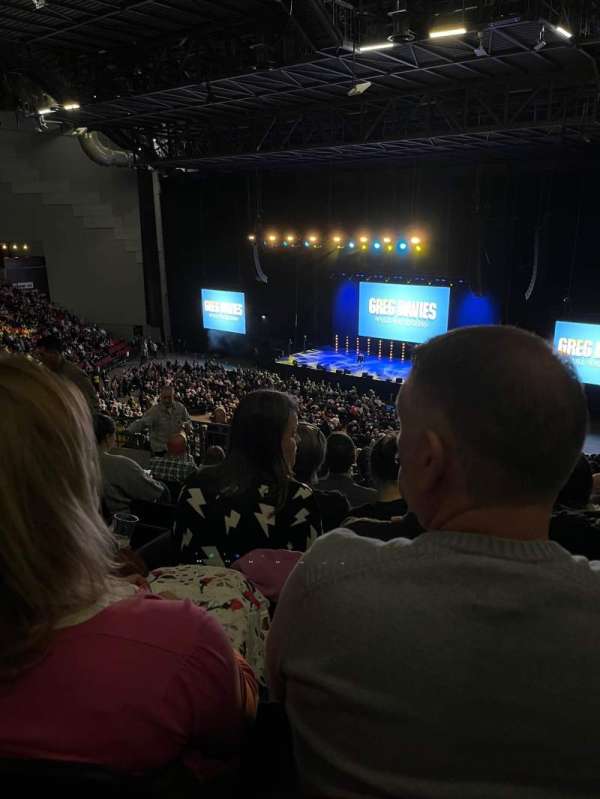 First Direct Bank Arena, block 217, row J, seat 13, page 1