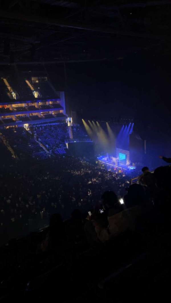 The O2, London, block: 418, row: H, seat: 888