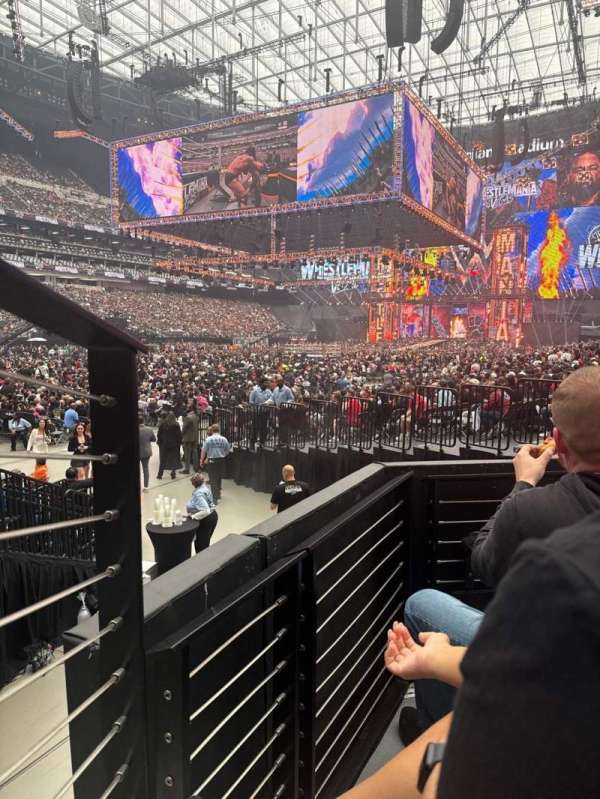 Allegiant Stadium, block: 141, row: 3, seat: 6