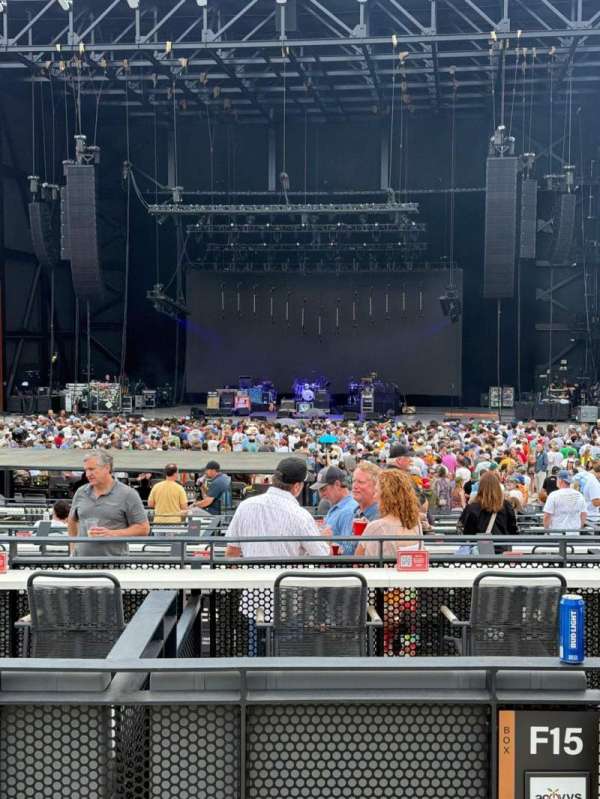 Coca-Cola Amphitheater, block: 203, row: A, seat: 12