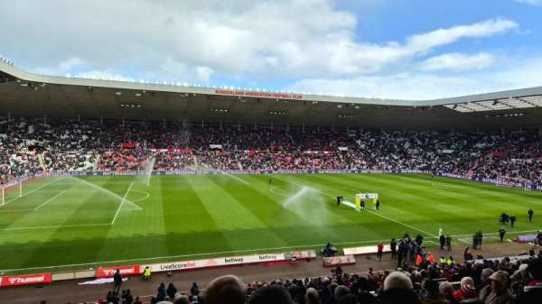 Stadium Of Light, block: U21, row: 30, seat: 301