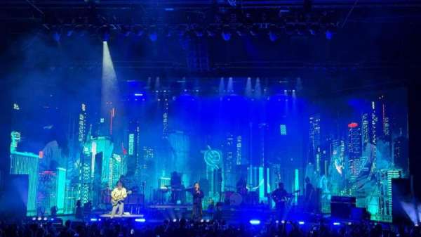 Infosys theather at msg, block: 200, row: F, seat: 11