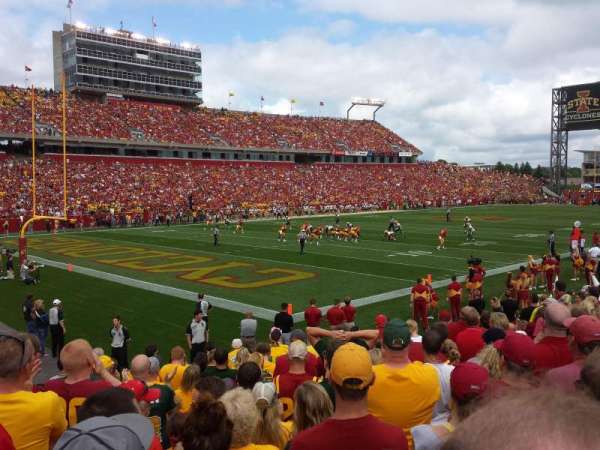 Jack Trice Stadium, block: 17, row: 13, seat: 2
