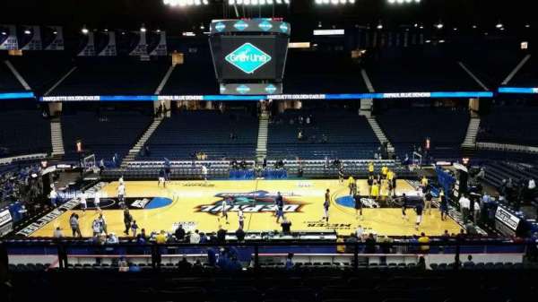 Allstate Arena, block: 210, row: G, seat: 28