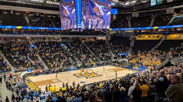 Fiserv Forum, block: 119, row: 25, seat: 3