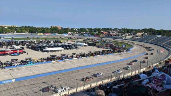 Milwaukee Mile, block: 409, row: 36, seat: 6