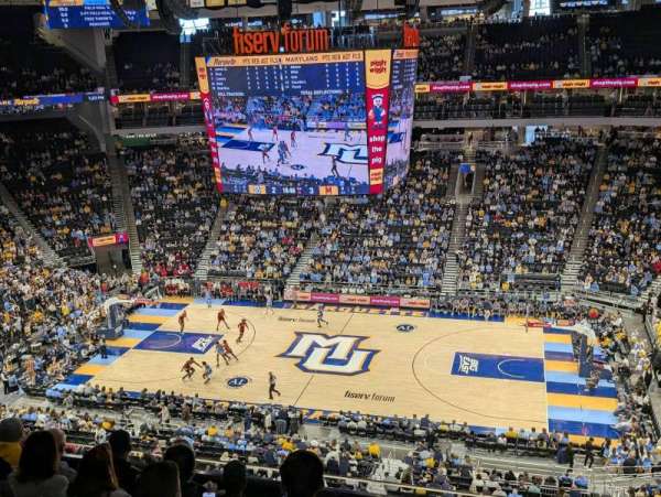 Fiserv Forum, block: 207, row: 6, seat: 11