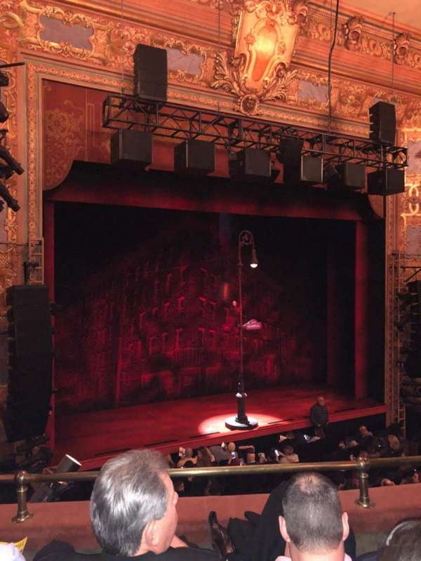 Longacre Theatre, block: Mezzanine L, row: C, seat: 10