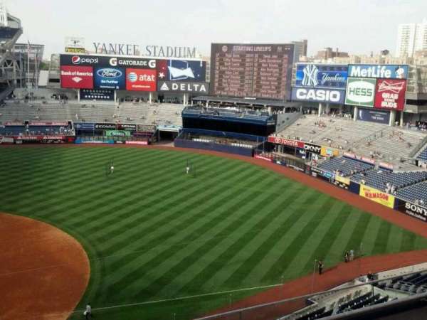 Yankee Stadium, block: 314, row: 4, seat: 25