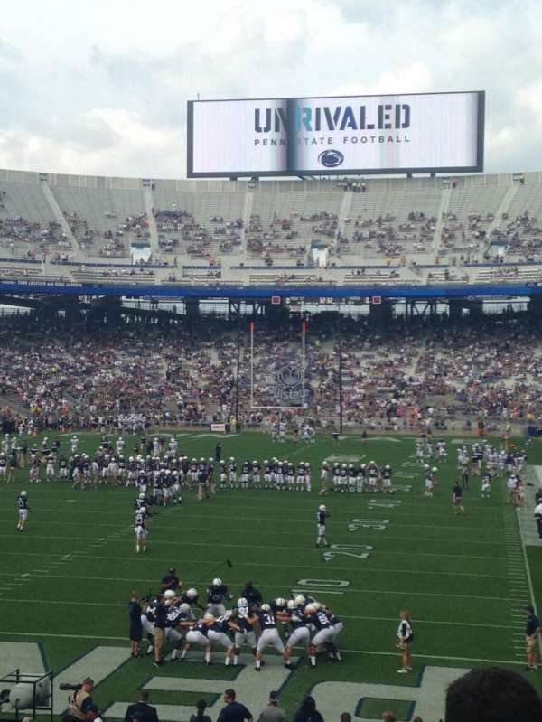 Beaver Stadium, block: SD, row: 25