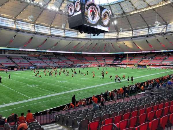 BC Place, block: 246, row: n, seat: 102